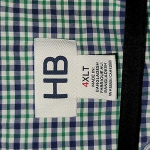 4XLT Harbor Bay Easy Care Sport Shirt.